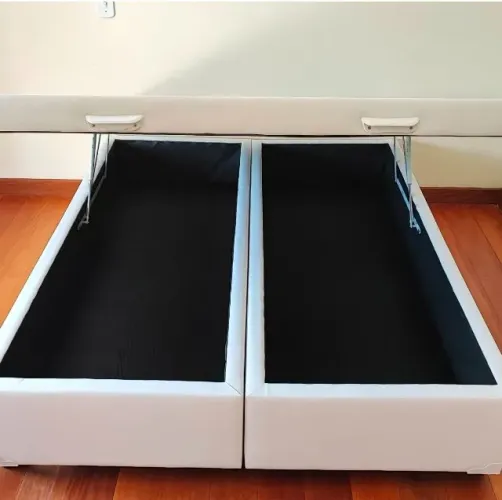 Cama box Queen Baú Com Entrega