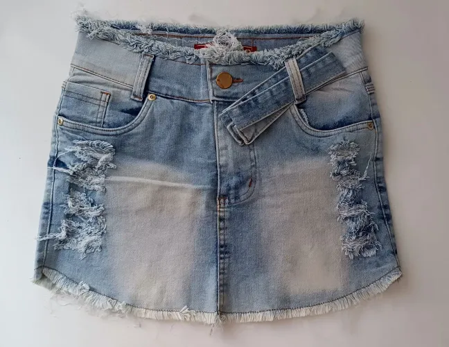 Saia Jeans Destroyed