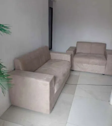 SOFÁ DE 2 e 3 LUGARES NOVO