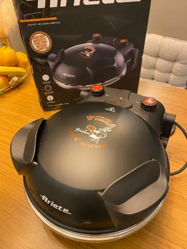 Forno Elétrico de Pizza Ariete - 220V - Pizza pronta em até 4 minutos a 400 °C!