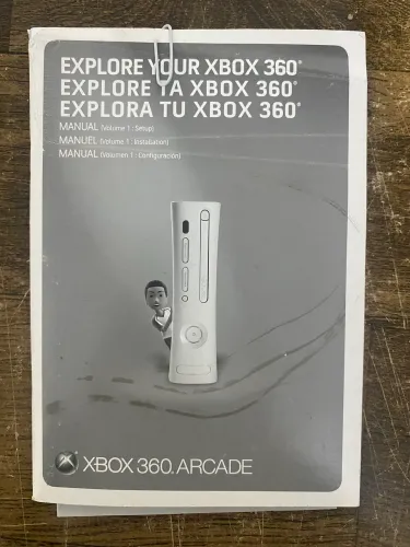 Manual X Box 360 Arcade