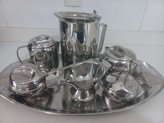 Bandeja de chá é café