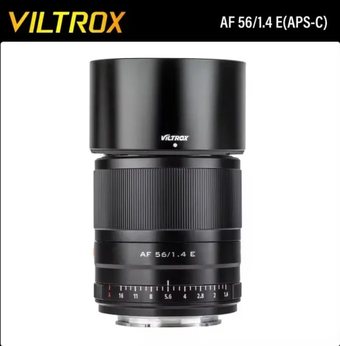 Lente viltrox 56mm f/1.4 E para Sony E-mount 