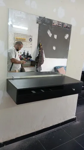BANCA SALÃO/ BARBEARIA MDF NOVO