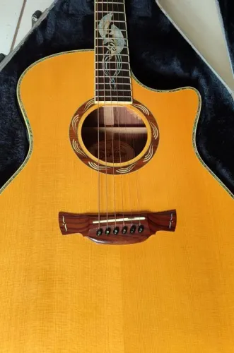 Violão Crafter SM-Rose+ LR Baggs Anthem + Case Gator 