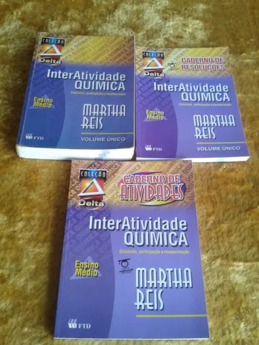 INTERATIVIDADE QUÍMICA / VOLUME ÚNICO MARTHA REIS ( 100% RESOLVIDO ) 
