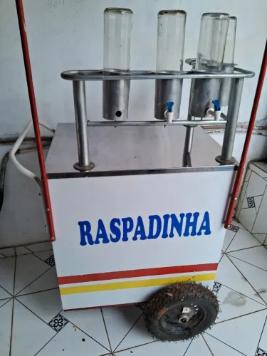 Carrinho de Raspadinha Completo!