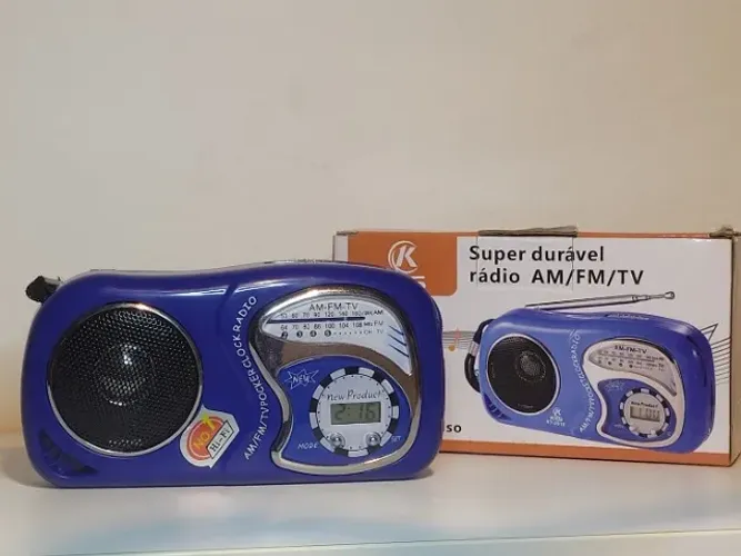 Rádio de Bolso Portátil KTS KT-2019 com AM, FM