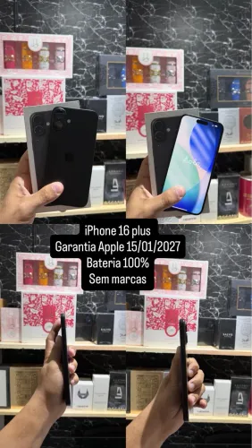 iPhone 16 plus garantia Apple 15/01/2027