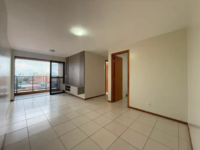Alugo 3/4 com varanda no Res. Villa Bella no Poço