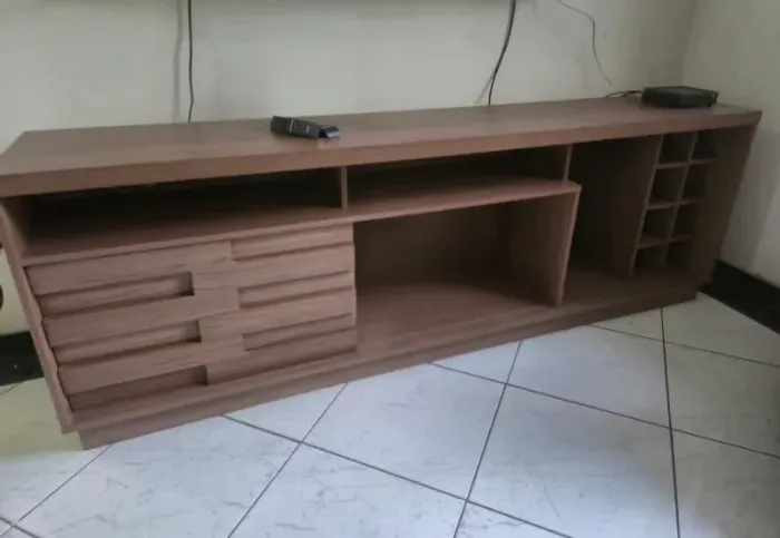 Rack de madeira