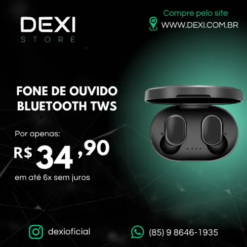 FONE DE OUVIDO BLUETOOTH TWS