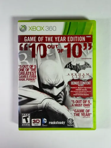 Batman: Arkham city (XBOX 360) | jogo mídia física original 