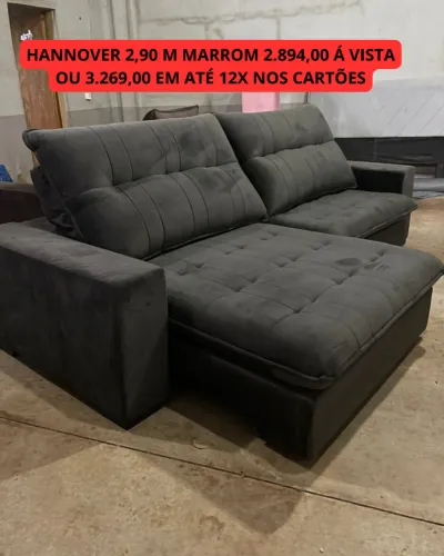 Sofá Retrátil e Reclinável Direto da Fábrica sob medida e pronta entrega