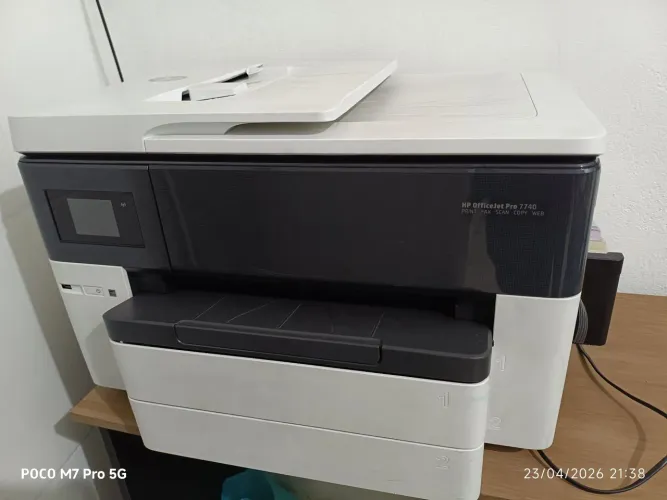 Impressora Hp pro offcejet 7740 Bulkin 