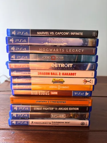 Jogos PS4 - venda em conjunto