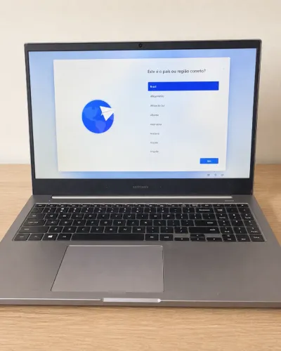 Notebook Samsung Book Celeron 4GB, 15,6? com Windows 11