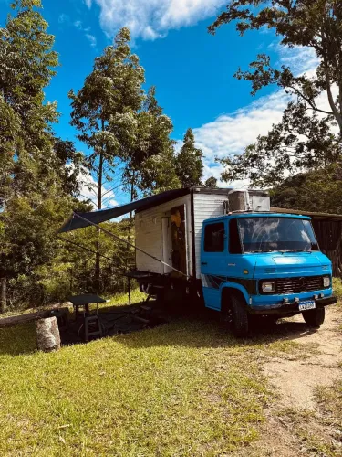 Vendo  ou troco  mb 608 d motorrome camping rodeio 