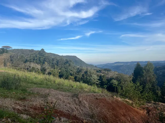 Terra de 2hec com excelente vista