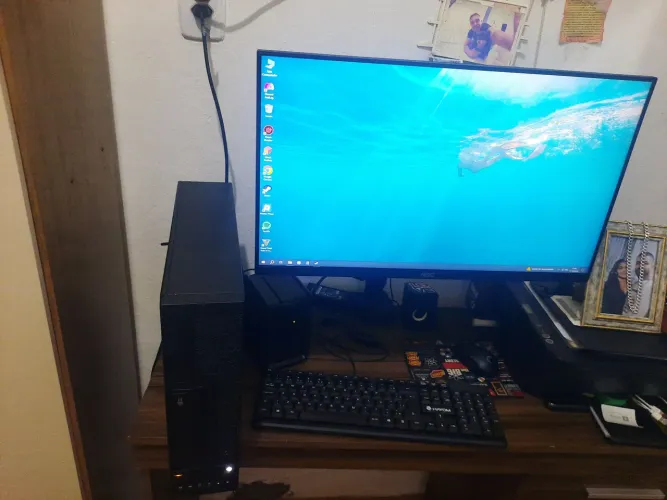 PC Completo i5 + 8GB RAM + SSD 256GB | Mouse e Teclado
