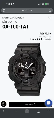 G Shock GA-100-1A1