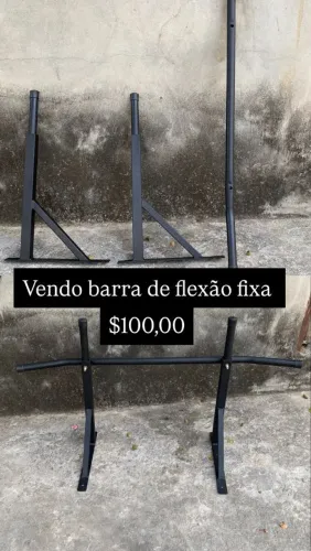 Barra fixa de flexão