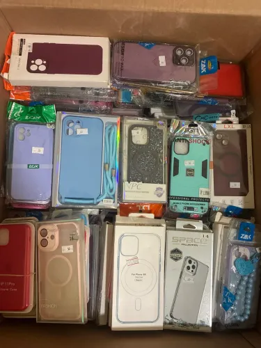 Lote de capinhas de iPhone 250 capinhas de vários modelos