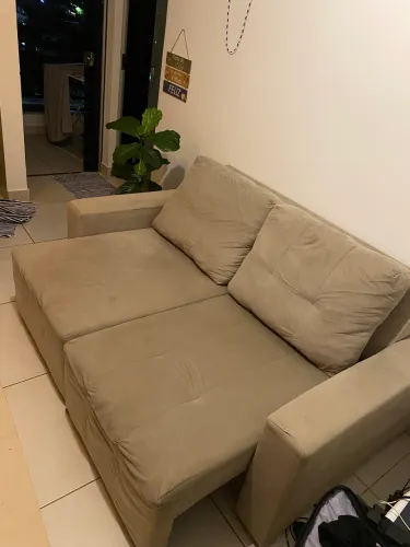 OPORTUNIDADE! Sofá Retrátil 2 Lugares - Confortável e Espaçoso