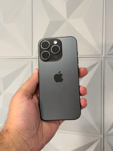 iPhone 15 pro preto 128 GB 6 meses de garantia