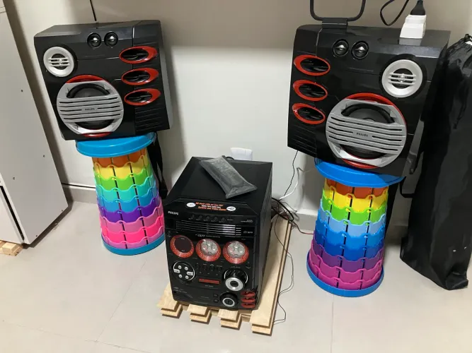 Som Philips mini hi-fi system
