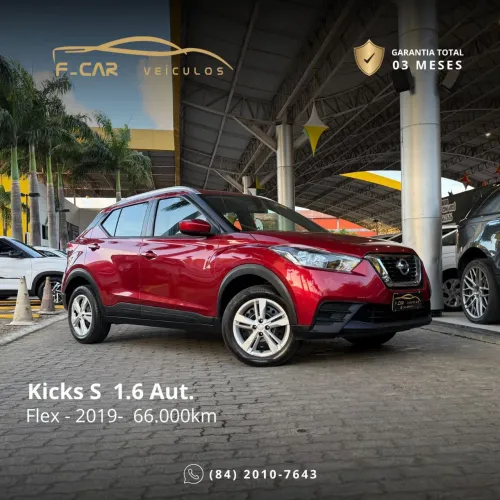 Nissan Kicks S Direct 1.6 16V Flex 5P Aut.(pcd) 2019