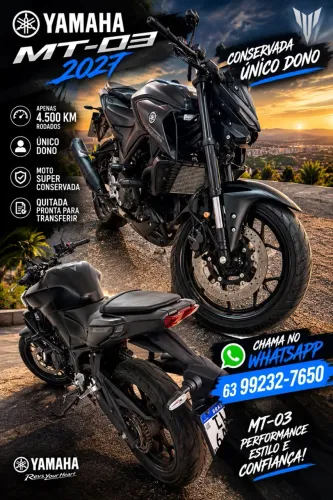 Mt 03 yamaha 2027