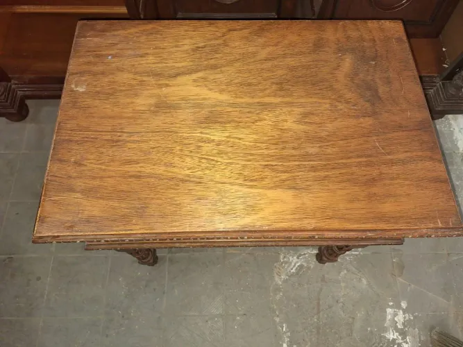 Mesa de centro madeira maciça com Avaria.
