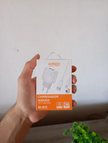 Carregador Kaidi Novo