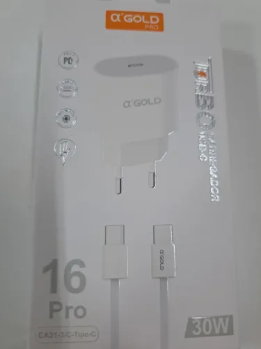 Carregador e cabo turbo 16pro para celular