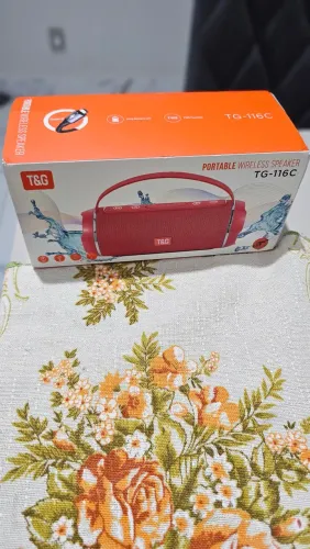 T & G TG116c Alto-Falante Bluetooth TWS Caixa De Som Poderosa Sem Fio Subwoofer