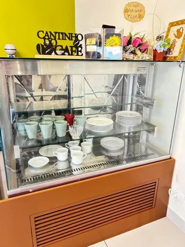 Estufa exposição grande
