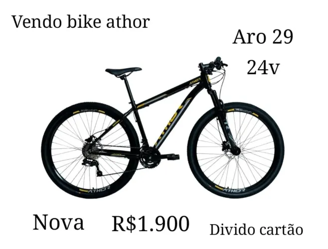 Bicicleta  athor aro 29 de 24 v