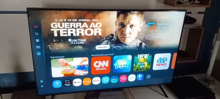 Smart Tv Samsung 43 polegadas com Gaming hub integrado