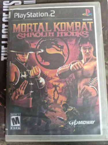 Mortal Kombat Shaorlim Monks Ps2 Midia fisica original Usado