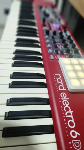 Oportunidade | Teclado Nord Electro 6D | 3 meses de uso | Nota fiscal