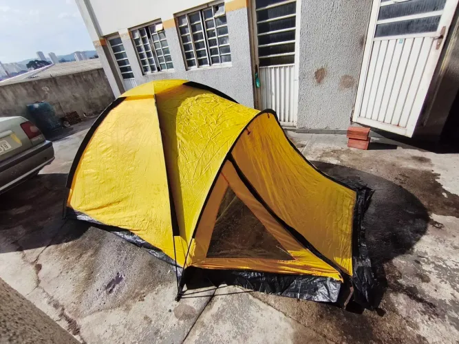 Barraca Camping Yankee Cipó c/Varanda - 4 Pessoas.