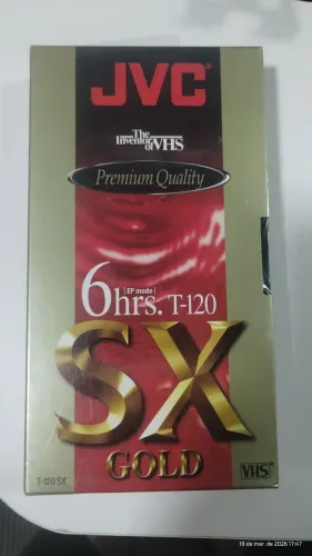 Fita VHS JVC SX Gold