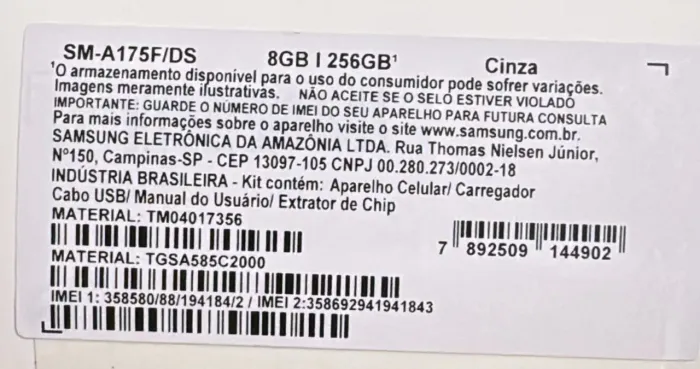 Samsung A17