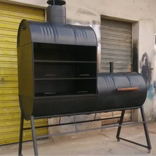 Churrasqueira a bafo e convencional