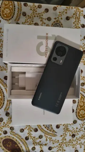 Mi 13 lite caixa e nota