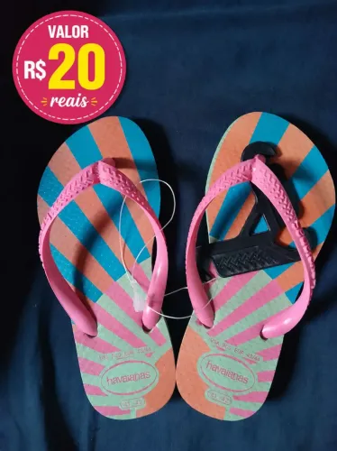 Havaianas Novas. R$20 cada