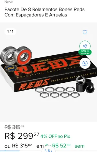 Rolamentos Red Bonés 