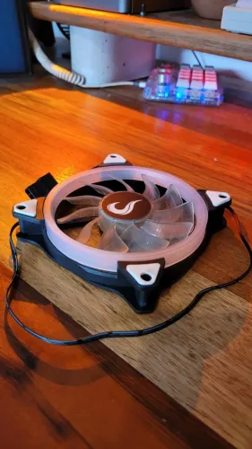 Fan / Ventoinha Rise 120mm com led branco