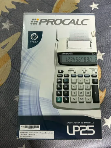 Calculadora de impressão LP25